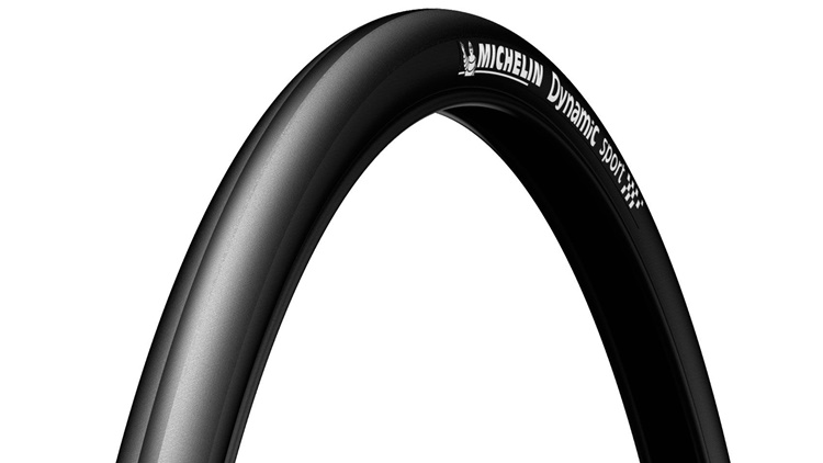 CUBIERTA BICICLETA MICHELIN 700X25C DYNAMIC SPORT Black